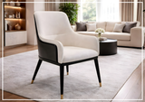 Klaussner Elan Saffiro Chair In Black - SOFABED