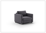 Luonto Fantasy Fabric Cot Sleeper Sofa With Gas Spring