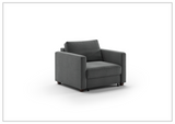 Luonto Fantasy Fabric Cot Sleeper Sofa With Gas Spring-SOFABED