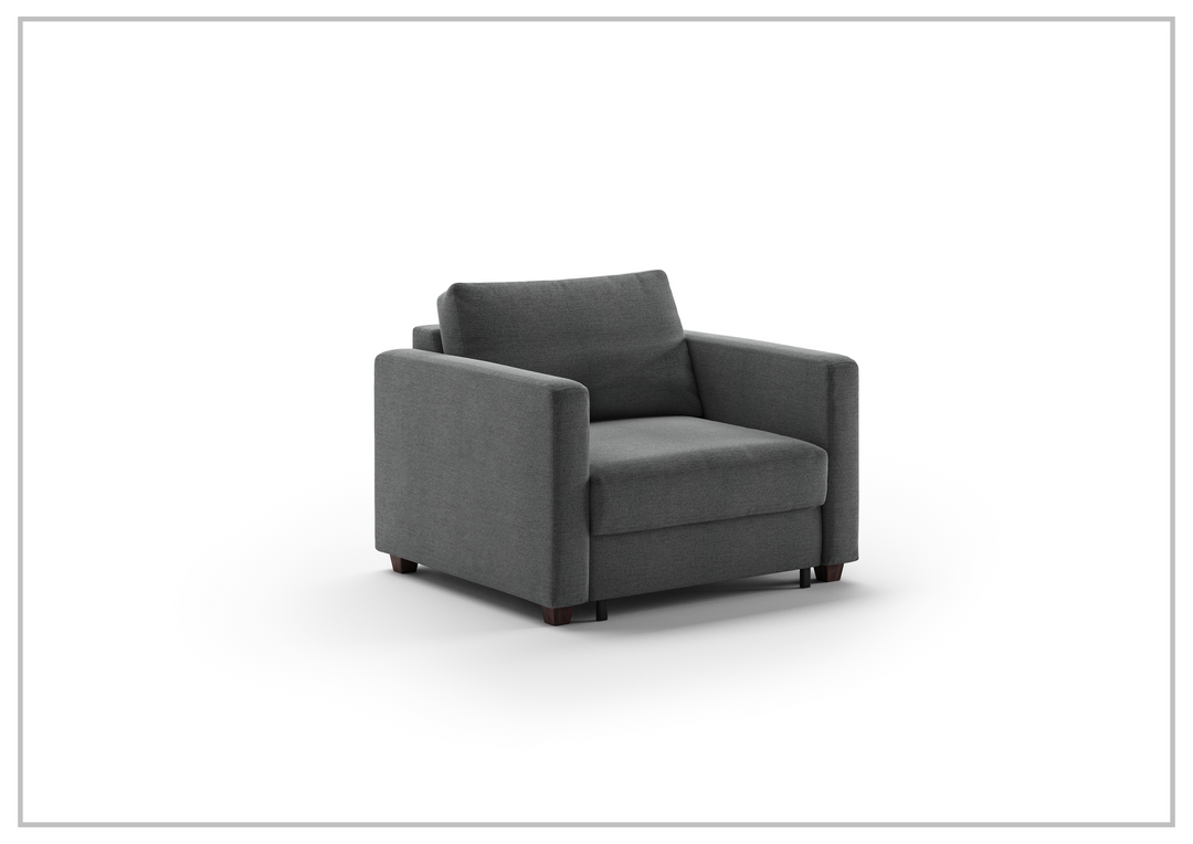 Luonto Fantasy Fabric Cot Sleeper Sofa With Gas Spring-SOFABED