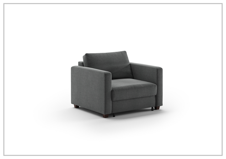 Luonto Fantasy Fabric Cot Sleeper Sofa With Gas Spring-SOFABED