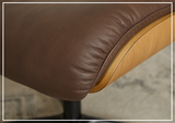 Fjords Falcon Manual Recliner Chair with Swivel Base & Footstool-Sofabed