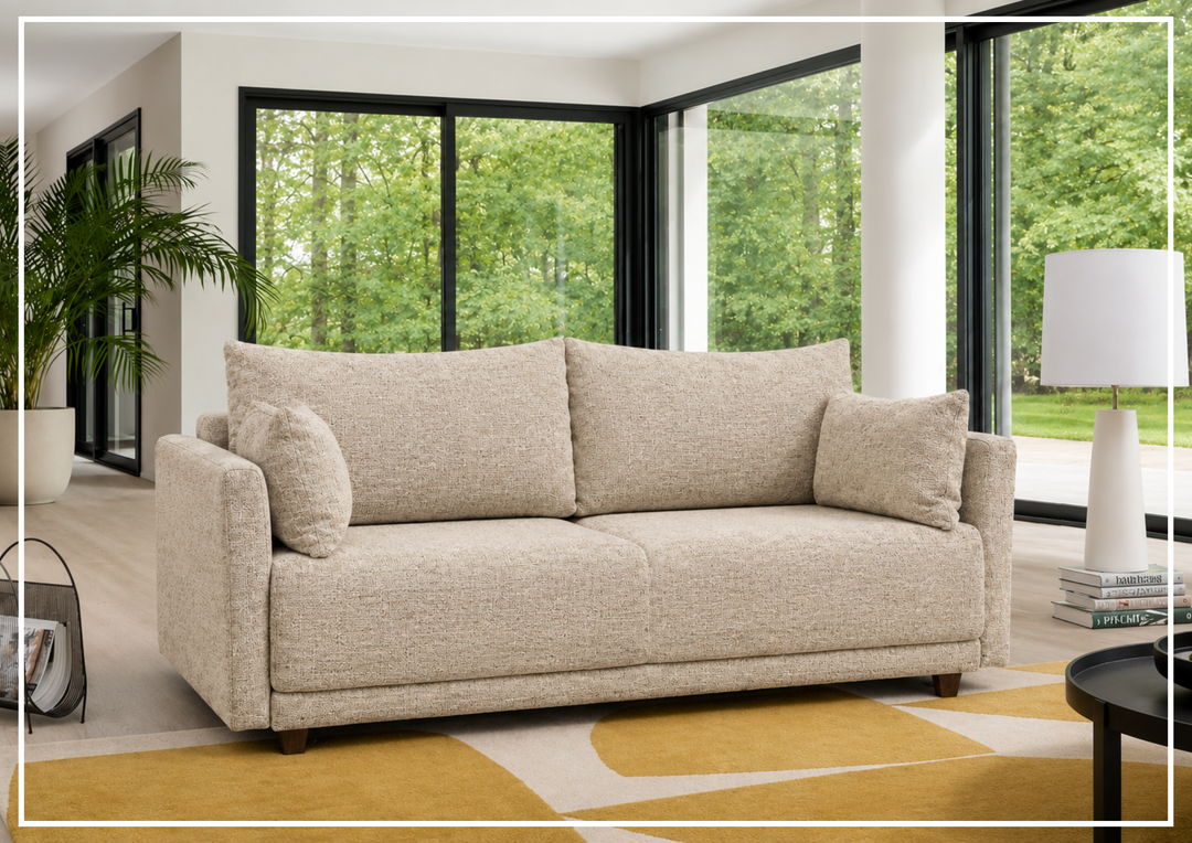 Fjords Hanna Fabric Queen Sleeper Sofa