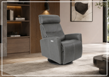 Fjords Milan Power Recliner Chair with Swivel Glider Base