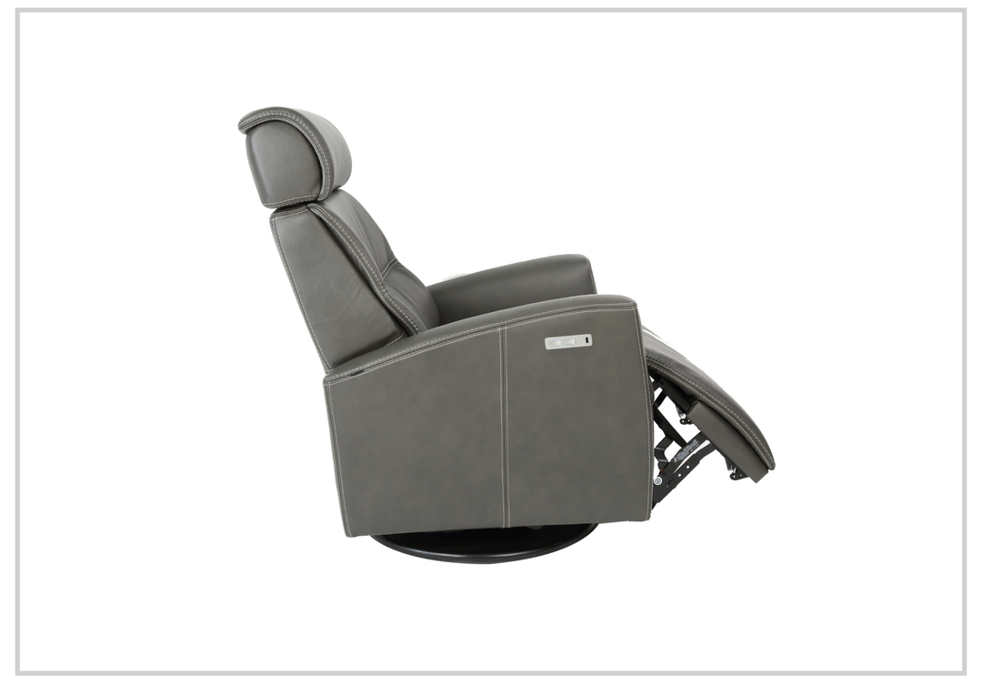 Fjords Milan Power Recliner Chair with Swivel Glider Base-Sofa Bed