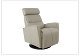 Fjords Milan Power Recliner Chair with Swivel Glider Base-Sofa Bed