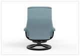 Fjords Anne R Swivel Recliner Chair with Ergonomic Foot Stool-Sofa Bed