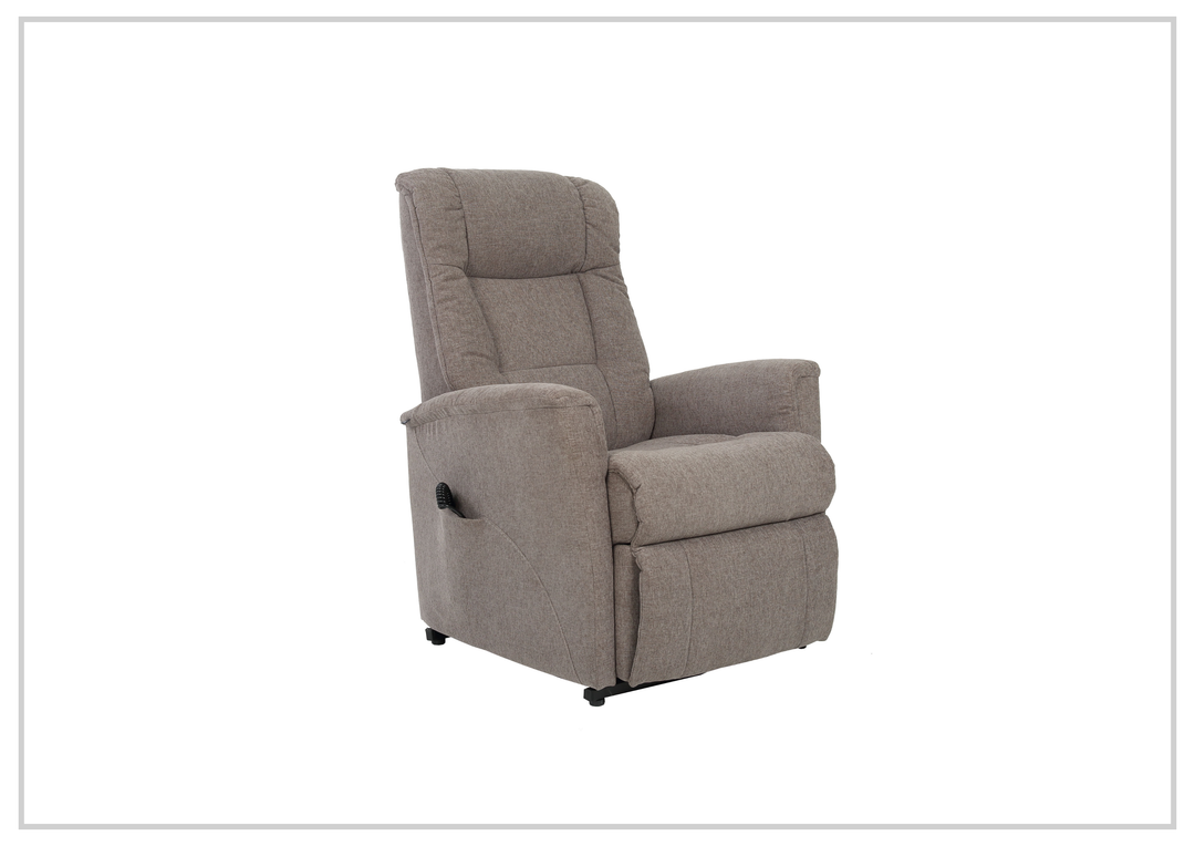 Fjords Memphis Leather Lift Recliner Chair with Motorized Headrest- Sofa Bed