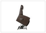 Fjords Milan Leather Power Lift Recliner Chair with Motorized Headrest-Sofabed