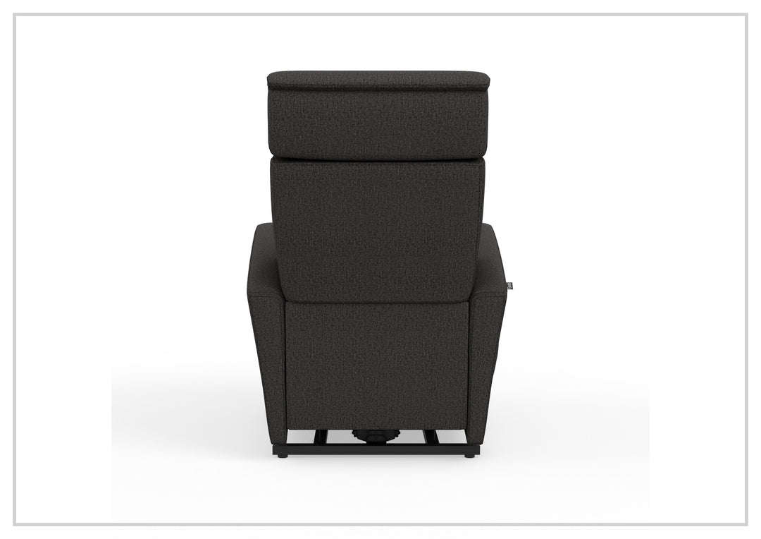 Fjords Milan Leather Power Lift Recliner Chair with Motorized Headrest-Sofabed