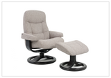 Fjords Muldal R Recliner Chair with Neck Support and Swivel Base