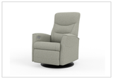 Fjords Oslo Power Glider Recliner Chair with Swivel Base & Rocking Motion-Sofa Bed