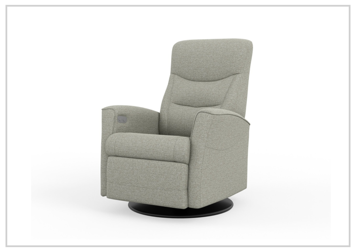 Fjords Oslo Power Glider Recliner Chair with Swivel Base & Rocking Motion-Sofa Bed