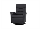 Fjords Oslo Power Glider Recliner Chair with Swivel Base & Rocking Motion-Sofa Bed