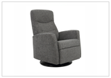 Fjords Oslo Power Glider Recliner Chair with Swivel Base & Rocking Motion-Sofa Bed