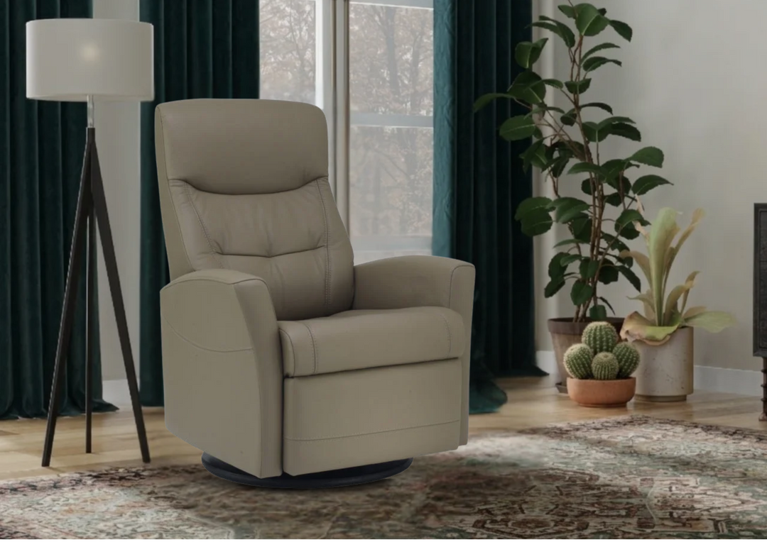 Fjords Oslo Power Glider Recliner Chair with Swivel Base & Rocking Motion