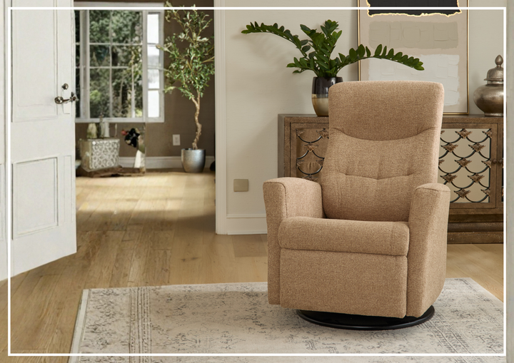 Fjords Oslo Power Glider Recliner Chair with Swivel Base & Rocking Motion