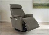 Fjords Rome Leather Power Recliner with Motorized Controls- SofaBed