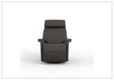 Fjords Rome Leather Power Recliner with Motorized Controls- SofaBed