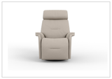 Fjords Rome Leather Power Recliner with Motorized Controls- SofaBed