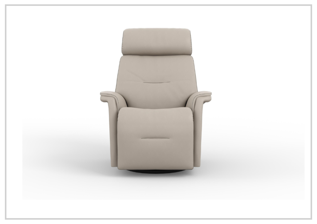 Fjords Rome Leather Power Recliner with Motorized Controls- SofaBed