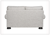 Bernhardt Foster Fabric Loveseat With Rolled Arms