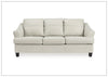 Geneva 3-Seater Queen Leather Sofa Sleeper