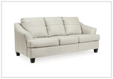 Geneva 3-Seater Queen Leather Sofa Sleeper