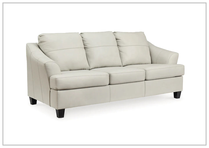 Geneva 3-Seater Queen Leather Sofa Sleeper