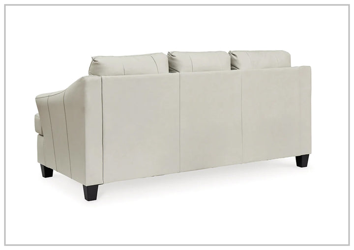 Geneva 3-Seater Queen Leather Sofa Sleeper