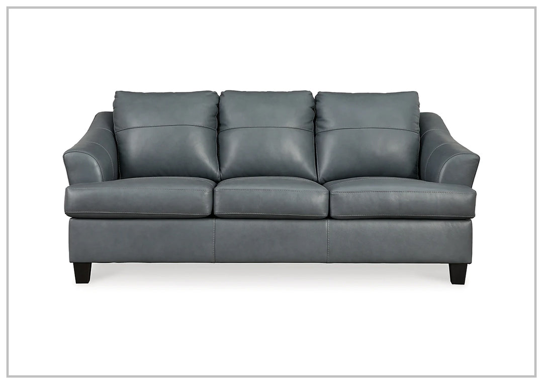 Geneva 3-Seater Queen Leather Sofa Sleeper