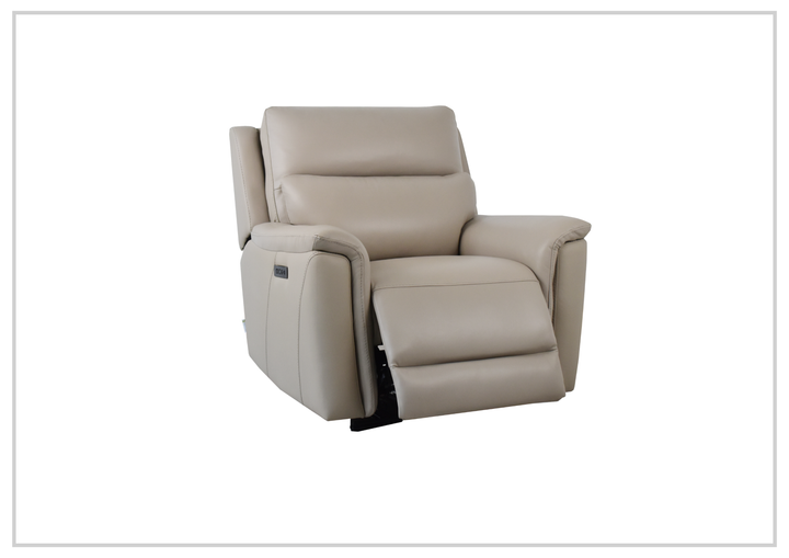 Klaussner Geneva Dual Motor Power Recliner Chair With USB Charging