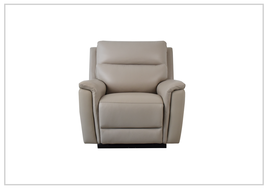 Klaussner Geneva Dual Motor Power Recliner Chair With USB Charging