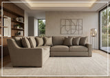 Bernhardt Germain Sectional Sofa With Performance Chenille Fabric