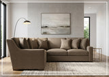 Bernhardt Germain Sectional Sofa With Performance Chenille Fabric