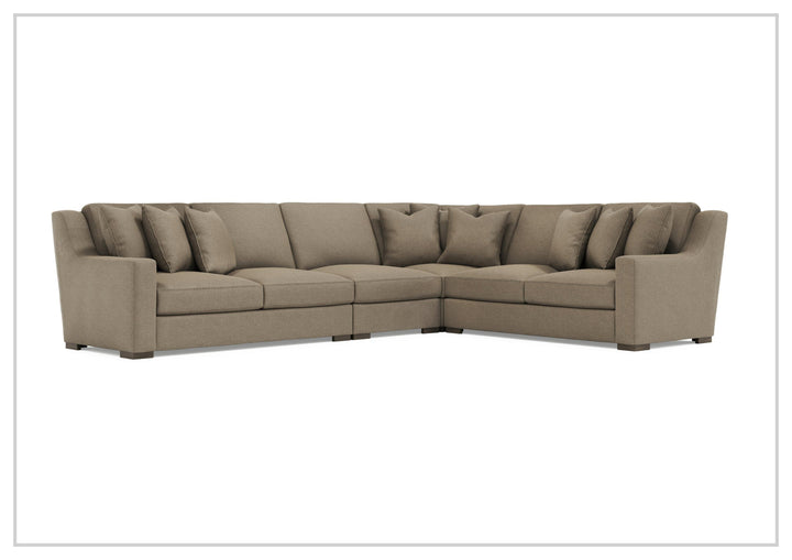 Bernhardt Germain Sectional Sofa With Performance Chenille Fabric