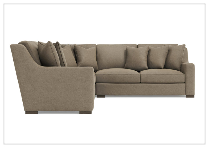Bernhardt Germain Sectional Sofa With Performance Chenille Fabric