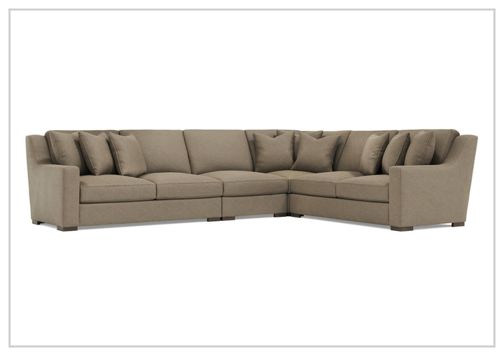 Bernhardt Germain Sectional Sofa With Performance Chenille Fabric