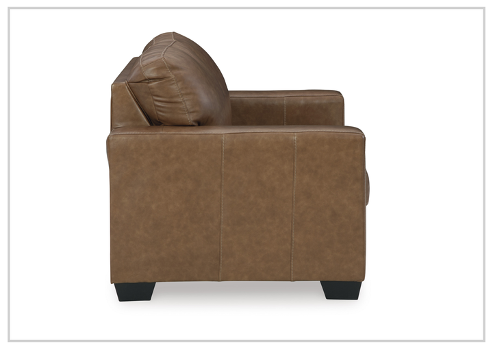 Gio Italia Bella 2-Seater Leather Loveseat Sofa-Sofabed