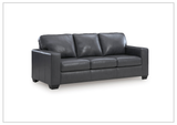 Gio Italia Bella 3-Seater Queen Leather Sofa Sleeper