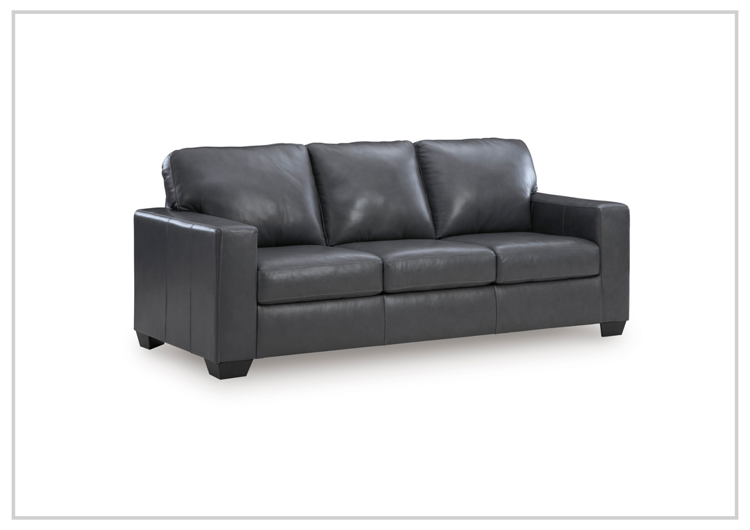 Gio Italia Bella 3-Seater Queen Leather Sofa Sleeper