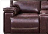 Gio Italia Fabiano Power Reclining Leather 2 Seater Sofa
