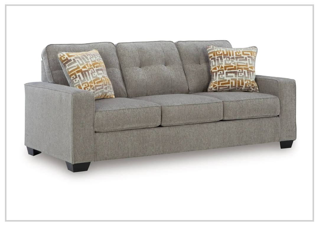 Gio Italia Lorrine 3-Seater Fabric Queen Sofa Sleeper With Two Color Options-Sofabed