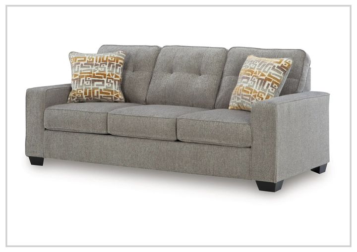 Gio Italia Lorrine 3-Seater Fabric Queen Sofa Sleeper With Two Color Options-Sofabed