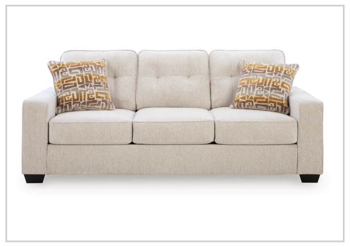 Gio Italia Lorrine 3-Seater Fabric Queen Sofa Sleeper With Two Color Options-Sofabed