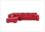 Gio Italia Vierra Premium Leather Corner Sectional-SOFABED
