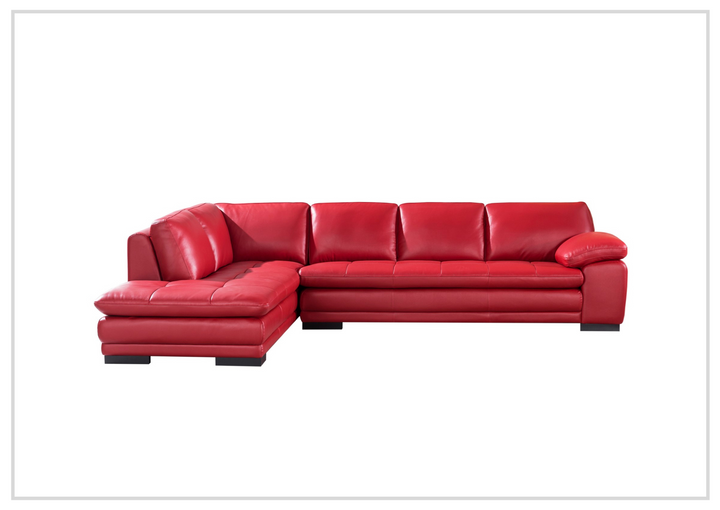 Gio Italia Vierra Premium Leather Corner Sectional-SOFABED