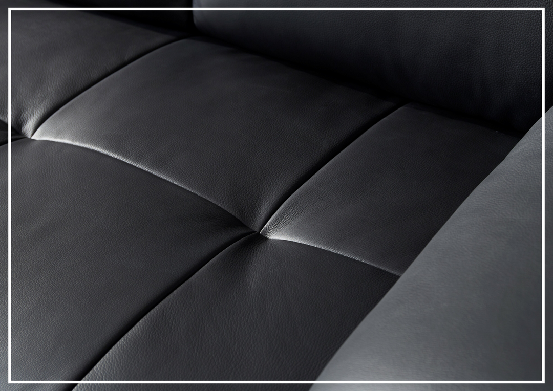 Gio Italia Vierra Premium Leather Corner Sectional-SOFABED