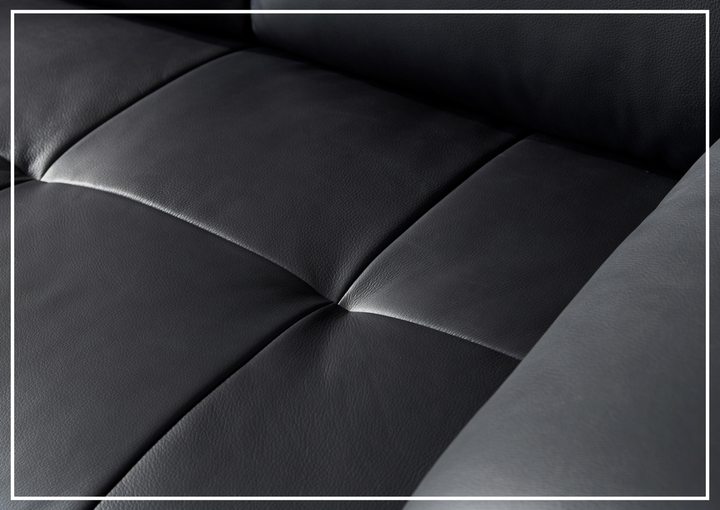 Gio Italia Vierra Premium Leather Corner Sectional-SOFABED
