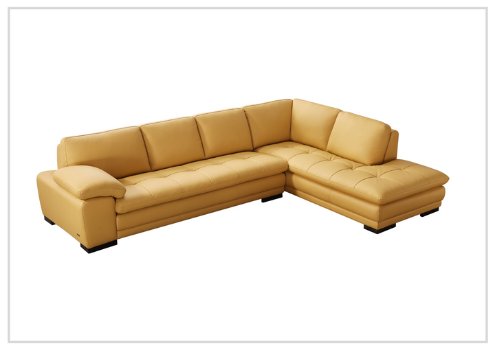 Gio Italia Vierra Premium Leather Corner Sectional-SOFABED